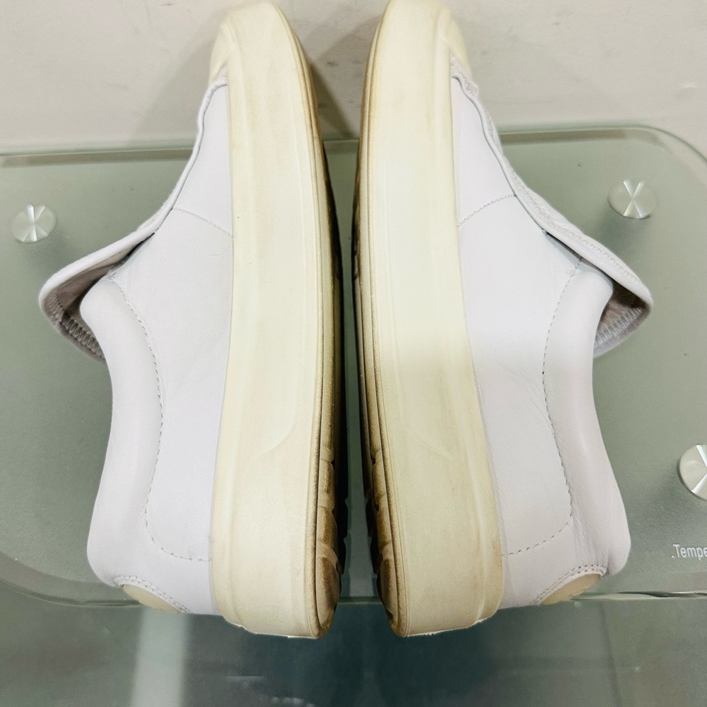 Ecco Women’s White Slip One Sneakers‎ Size 39/ US 8,5 Soft - Picture 8 of 11